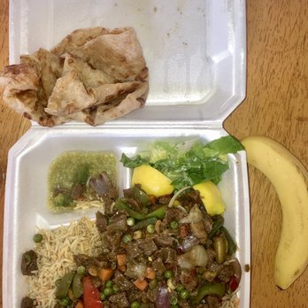 Luula Halal Restaurant and Grocery - Rice w/ beef and spices + chapati - Halal Near Me - Memphis, Tennessee Luula Halal Restaurant and Grocery - Rice w/ beef and spices + chapati - Halal Near Me - Memphis, Tennessee