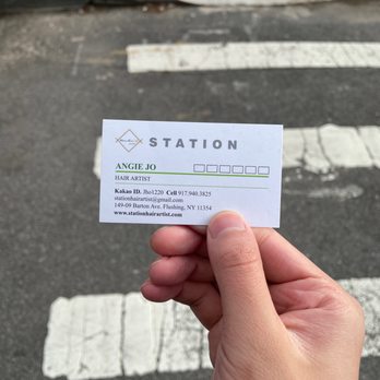 Station Hair Artist - Angie Jo cut my hair. Highly recommend - Hair Salons Near Me - Flushing, New York