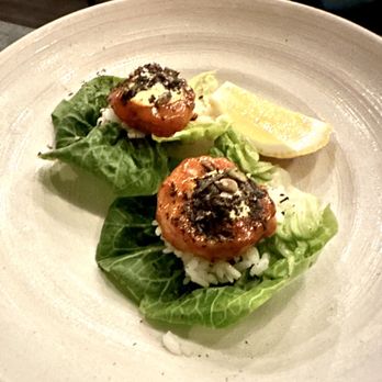 Sado - Grilled Scallop lettuce wrap - Sushi Bars Near Me - St. Louis, Missouri