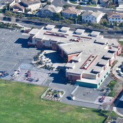 Delaine Eastin Elementary School - As seen from the air