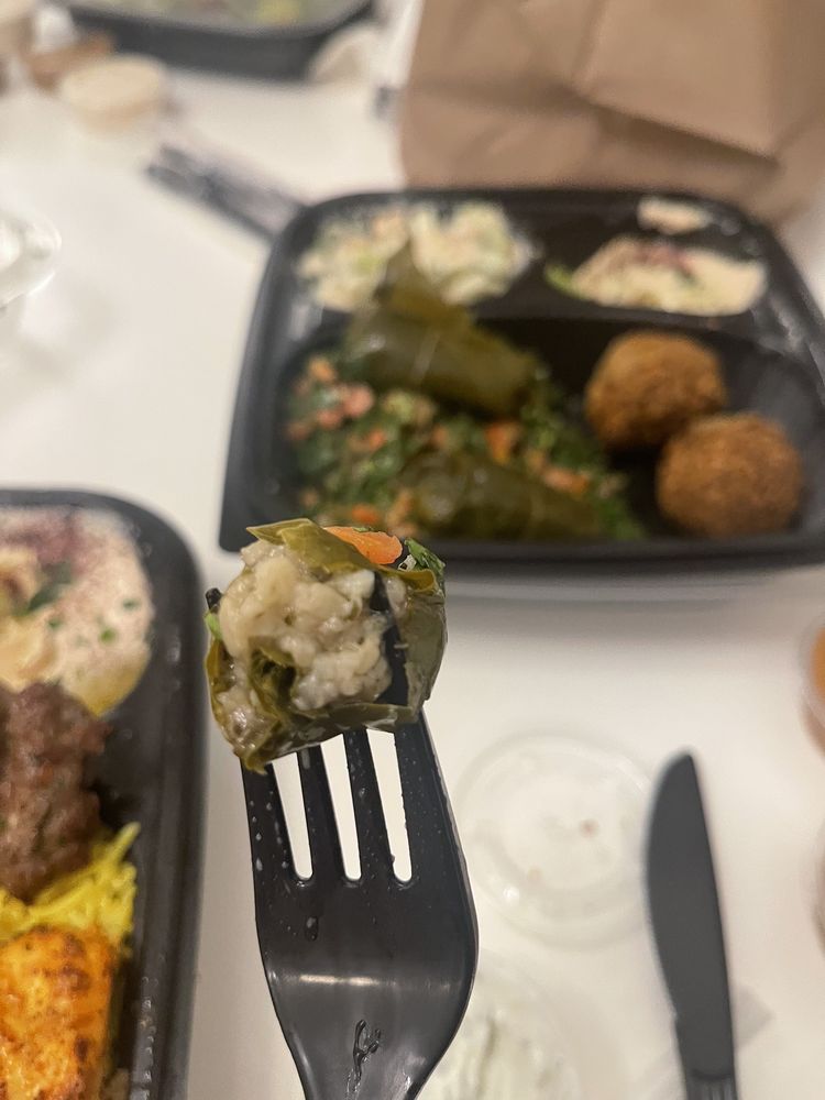 Food from Falafel Kebab Station