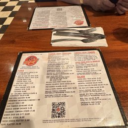 More menu