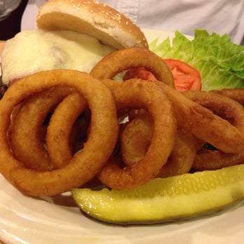 I-84 Diner - Sidewinder with onion rings - Diners Near Me - Fishkill, New York