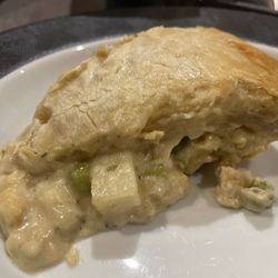Bricktown Kickn' Chicken - Slice of chicken pie