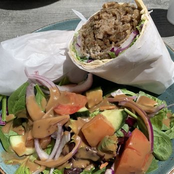 Bistro Kabob - Gyros Döner Wrap with salad - Persian/Iranian Near Me - Carlsbad, California Bistro Kabob - Gyros Döner Wrap with salad - Persian/Iranian Near Me - Carlsbad, California
