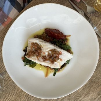 Apolonia - Halibut entree - Modern European Near Me - Chicago, Illinois