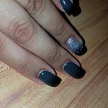 V Nails - Cindy did an amazing Black/Grey Ombre. I've been coming to Vnails for 5 years now. They never disappoint!!! - Nail Salons Near Me - Tacoma, Washington V Nails - Cindy did an amazing Black/Grey Ombre. I've been coming to Vnails for 5 years now. They never disappoint!!! - Nail Salons Near Me - Tacoma, Washington