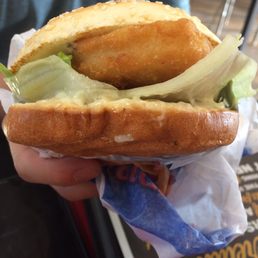 Beer Battered Fish Burger