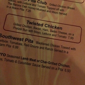 The Red Baron - The twisted chicken is so good !! - Sports Bars Near Me - Burton, Michigan