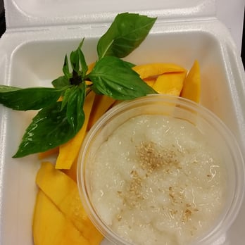 Thai Cuisine Express - The BEST mango sticky rice I have ever had. - Thai Near Me - Aiea, Hawaii Thai Cuisine Express - The BEST mango sticky rice I have ever had. - Thai Near Me - Aiea, Hawaii