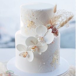 Our mango cream wedding cakes Our mango cream wedding cakes