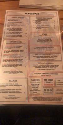 Menu photo 4 Watson's Shack & Rail Champaign, IL Menu photo 4 Watson's Shack & Rail Champaign, IL