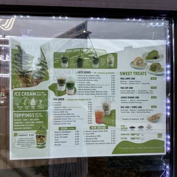 Kyoto Matcha - Menu - Desserts Near Me - Towson, Maryland