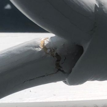 Custom Craft - Cracks of back of sofa coming apart a month after I brought home. - Furniture Repair Near Me - San Clemente, California