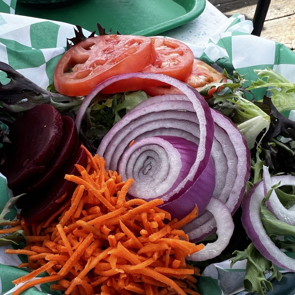 Tognazzini's Dockside Too - Look at this fresh salad! It's huge! - Seafood Near Me - Morro Bay, California Tognazzini's Dockside Too - Look at this fresh salad! It's huge! - Seafood Near Me - Morro Bay, California