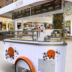 MODALiTA - Italian Design Solutions - The New Sushi Cart is available to view at the International Restaurant Trade Show in NY booth #1633. Complimentary Tickets available.