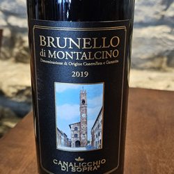 Salumi Vino - Single vineyard brunello. Rare