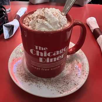 The Chicago Diner, Lakeview - Rishi chai latte - Comfort Food Near Me - Chicago, Illinois The Chicago Diner, Lakeview - Rishi chai latte - Comfort Food Near Me - Chicago, Illinois