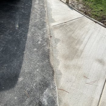 Chesapeake concrete solutions's Account - Brand new Walkway (1 week old) with permanent discoloration - Masonry/Concrete Near Me - Arnold, Maryland