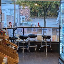 Elm Street Market And Tiffanys Cafe - One of the indoor seating areas