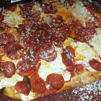 Anthony's Coal Fired Pizza & Wings - Half pepperoni/plain. Although they did it so sloppy it was practically ALL pepperoni. - Pizza Near Me - Edison, New Jersey