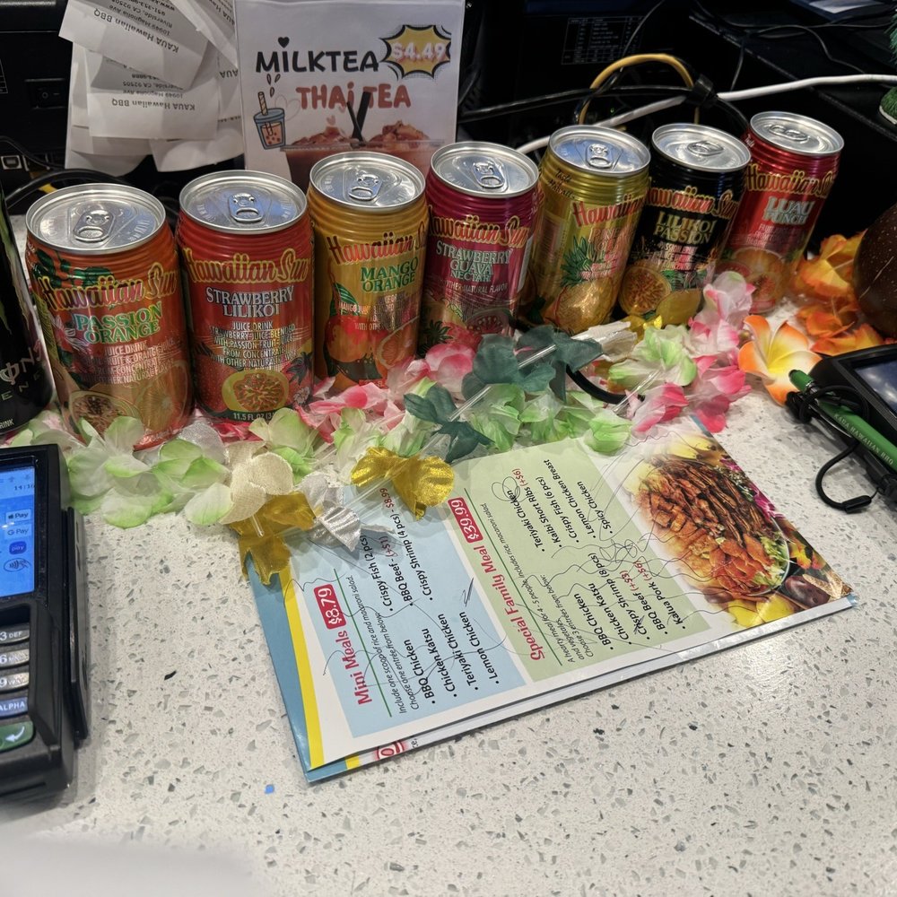 Kaua Hawaiian Bbq - Has a variety of Hawaii chips and drinks to order - Hawaiian Near Me - Riverside, California Kaua Hawaiian Bbq - Has a variety of Hawaii chips and drinks to order - Hawaiian Near Me - Riverside, California