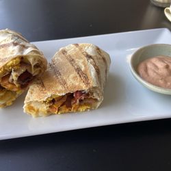The Rose Room - Breakfast Burrito Special