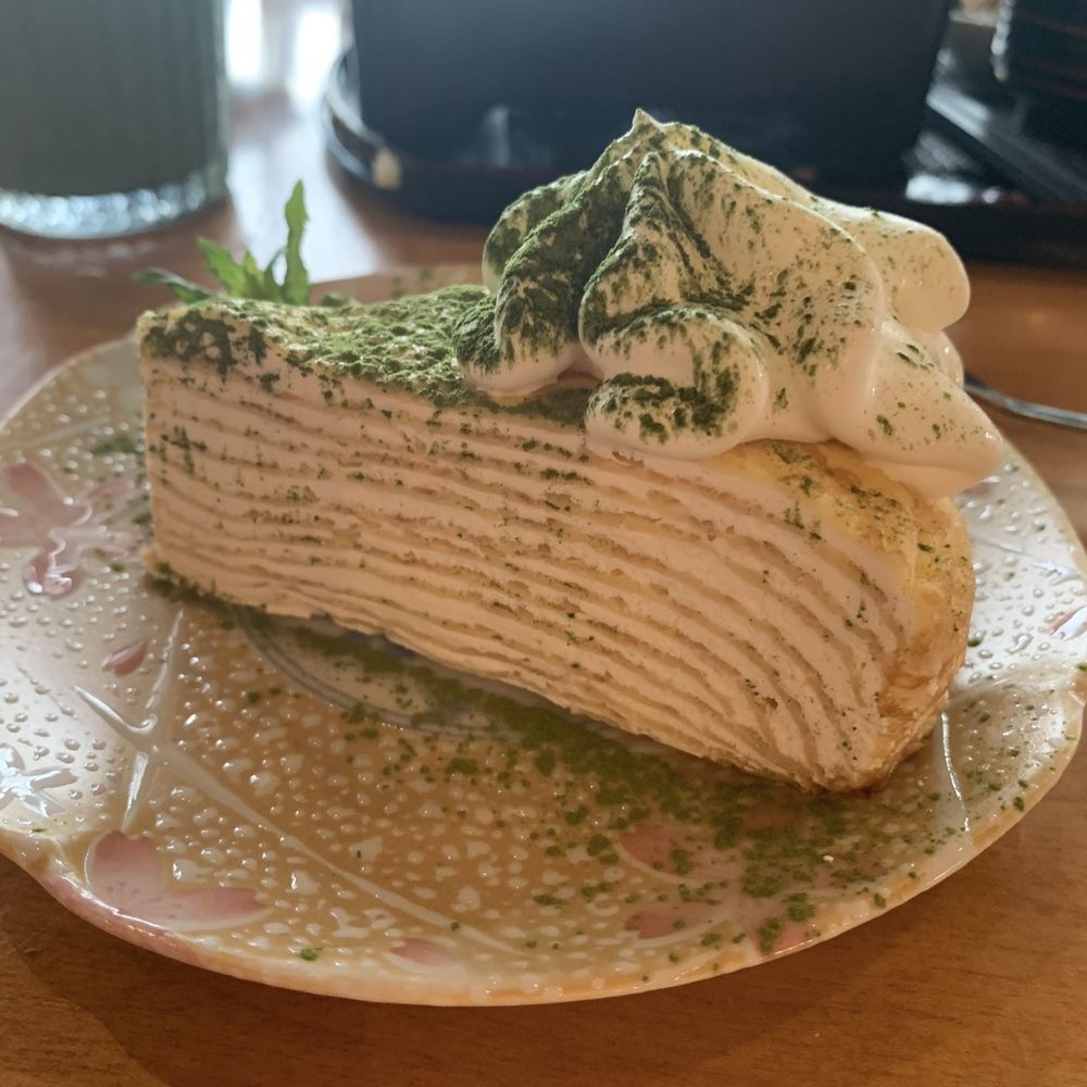 Osaka's - Matcha Mille feuille - Japanese Near Me - Boulder, Colorado Osaka's - Matcha Mille feuille - Japanese Near Me - Boulder, Colorado