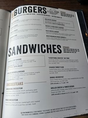 Menu photo 3 Yard House Vernon Hills, IL