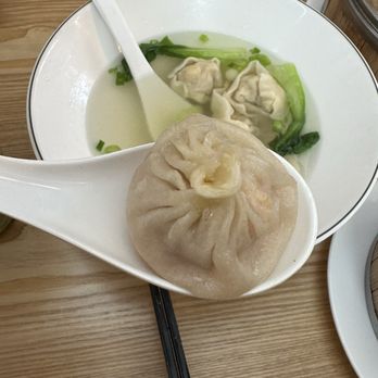 One More Bite Dumpling House - XLB are pretty big in size with lots of soup inside - Shanghainese Near Me - San Marcos, California