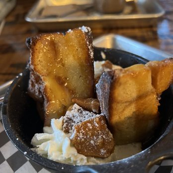Tapped Public House - Bourbon caramel bread pudding. OMG!! It was decadent. I felt like a spoiled brat. - Gastropubs Near Me - Camano Island, Washington