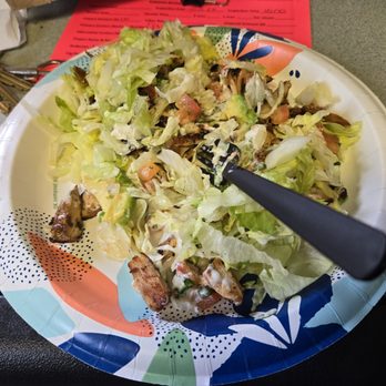 Super Tacos Pino Suarez - Salad is already mixed, but the presentation is nice as well - Food Trucks Near Me - Mountain View, California Super Tacos Pino Suarez - Salad is already mixed, but the presentation is nice as well - Food Trucks Near Me - Mountain View, California