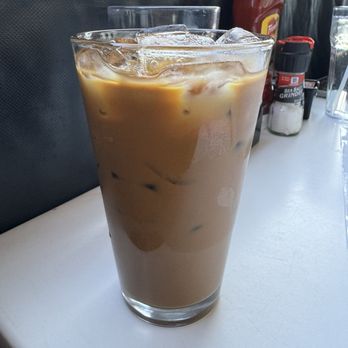 Phoebe's Diner - Cafe du Monde Vietnamese Iced Coffee - Breakfast & Brunch Near Me - Austin, Texas