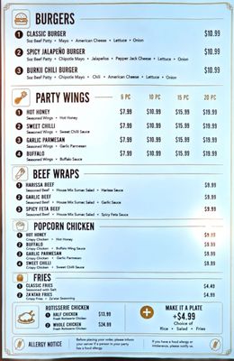Menu photo 4 Burkii Cafe Bay Shore, NY
