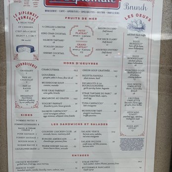 Le Diplomate - Menu - Brasseries Near Me - Washington, DC, District of Columbia