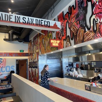 Mike's Red Tacos  - Interior - Mexican Near Me - San Diego, California