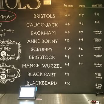 Bristols Cider House - Menu - Bars Near Me - Atascadero, California Bristols Cider House - Menu - Bars Near Me - Atascadero, California