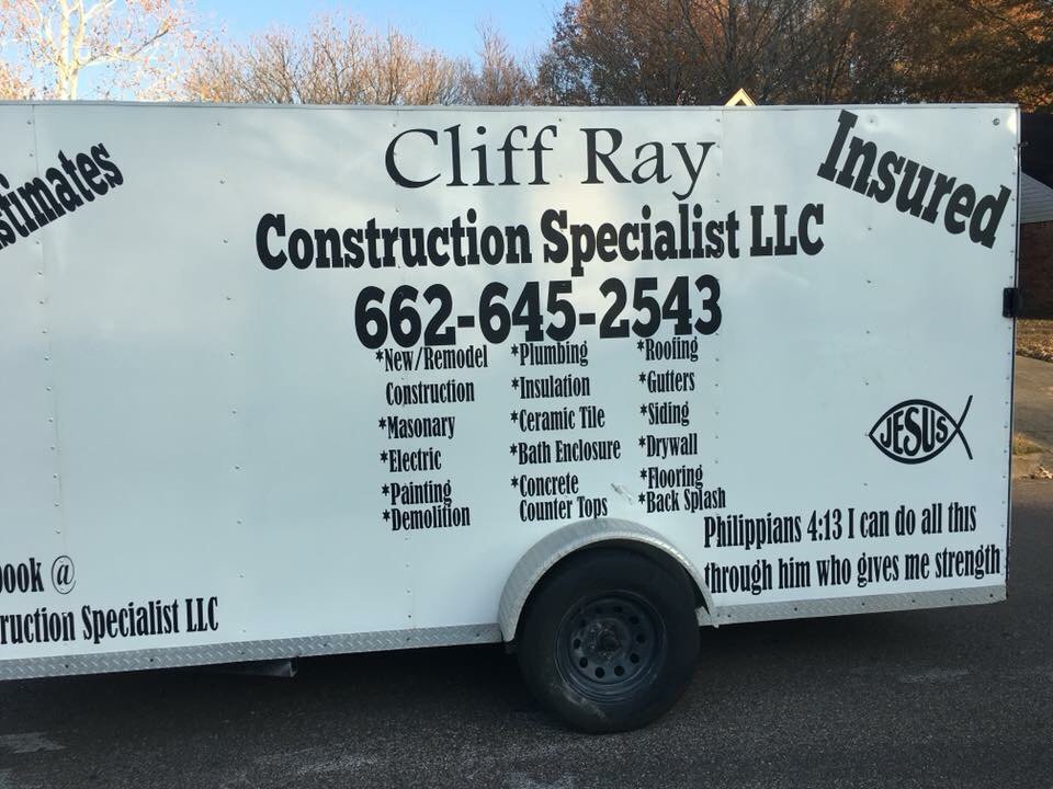 Slide of Construction Specialist