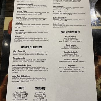 S&B's Burger Joint - Menu - Burgers Near Me - Oklahoma City, Oklahoma S&B's Burger Joint - Menu - Burgers Near Me - Oklahoma City, Oklahoma