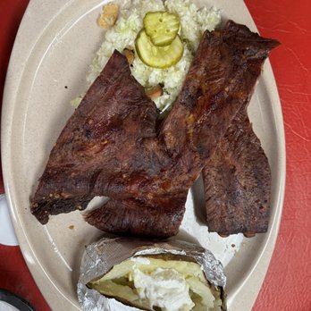 Greenbrier Restaurant - Ribs and baked potatoe - Barbeque Near Me - Madison, Alabama Greenbrier Restaurant - Ribs and baked potatoe - Barbeque Near Me - Madison, Alabama