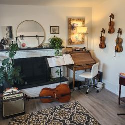 Sato Strings - The studio space