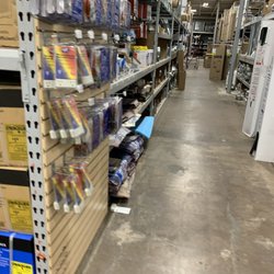 Sutherlands Building Material - Large aisles at Sutherlands in Wichita Falls, Texas.