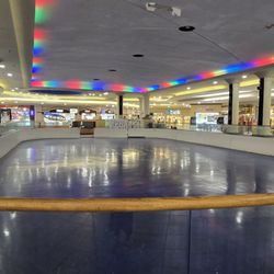 Eastdale Mall - Ice skating ring clothes. This is the roller skating ring witch's unoccupied, late Friday afternoon.