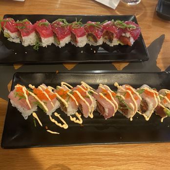 Isana - Red dragon roll & broke da mouth roll - Sushi Bars Near Me - Kihei, Hawaii