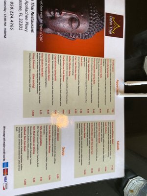 Menu photo 2 Bahn Thai Restaurant Tallahassee, FL Menu photo 2 Bahn Thai Restaurant Tallahassee, FL