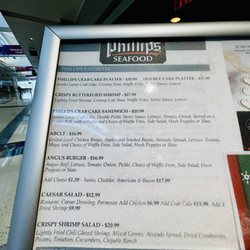 Phillips Seafood - Menu 12/23