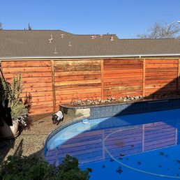 Back fence