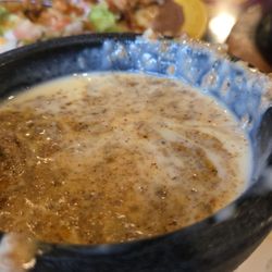 La Potosina Mexican Restaurant - Grade F ground beef maybe from cattle.