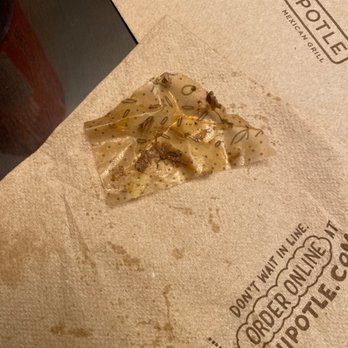 Chipotle Mexican Grill - Found in my daughters burrito bowl. Very unacceptable my daughter could have choked on it. - Mexican Near Me - Tulare, California Chipotle Mexican Grill - Found in my daughters burrito bowl. Very unacceptable my daughter could have choked on it. - Mexican Near Me - Tulare, California