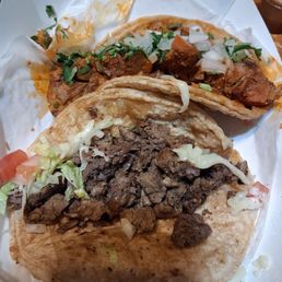 Poorly made tacos. Poorly made tacos.